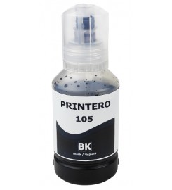 Чорнило, фарба PRINTERO 105 для Epson EcoTank L7160 / L7180 / L7188 Водорозчинні Black Чорний 140 мл / PE-105BK Чорнило, фарба PRINTERO 105 для Epson EcoTank L7160 / L7180 / L7188 Водорозчинні Black Чорний 140 мл / PE-105BK