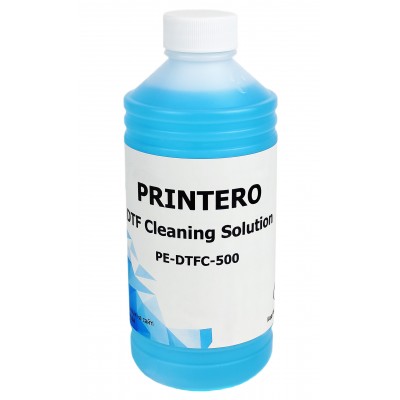 Чистящий раствор Printero для чернил DTF Cleaning Solution для обслуживания трубок и печатающей головки 500 мл / PE-DTFC-500 Чистящий раствор Printero для чернил DTF Cleaning Solution для обслуживания трубок и печатающей головки 500 мл / PE-DTFC-500