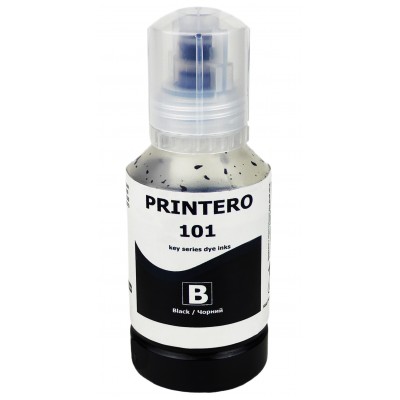Чернила, краска Printero Epson EcoTank L4100 / L4160 / L6160 / L6170 / L14100 Black, 127 мл PE101-Bk Чернила, краска Printero Epson EcoTank L4100 / L4160 / L6160 / L6170 / L14100 Black, 127 мл PE101-Bk