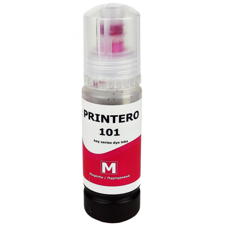 Чернила, краска Printero Epson EcoTank L4100 / L4160 / L6160 / L6170 / L14100 Magenta, 70 мл PE101-M с быстрой доставкой
