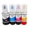 Комплект чернил, красок Printero Epson L6460 / L6490 / M15140 / M15180 B/C/M/Y 127мл 3*70 мл / PE112-K