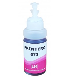 Чорнило, фарба Printero 673 для Epson L T TX P PX R RX Light Magenta Водорозчинні 70 мл PE673-LM