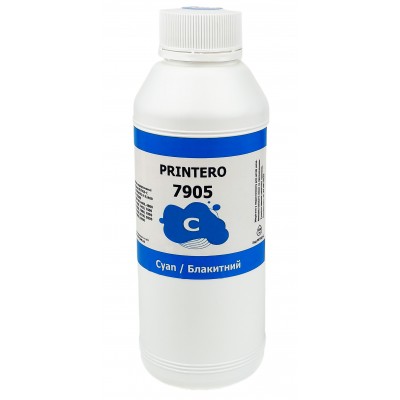 Чернила, краска Printero 7905 для EPSON STYLUS PHOTO R2400 / PRO 4800 / PRO WT7900 Cyan Водорастворимые 500 мл PE7905-C Чернила, краска Printero 7905 для EPSON STYLUS PHOTO R2400 / PRO 4800 / PRO WT7900 Cyan Водорастворимые 500 мл PE7905-C