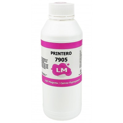 Чернила, краска Printero 7905 для EPSON STYLUS PHOTO R2400 / PRO 4800 / PRO WT7900 Light Magenta Водорастворимые 500 мл PE7905-LM Чернила, краска Printero 7905 для EPSON STYLUS PHOTO R2400 / PRO 4800 / PRO WT7900 Light Magenta Водорастворимые 500 мл PE7905-LM
