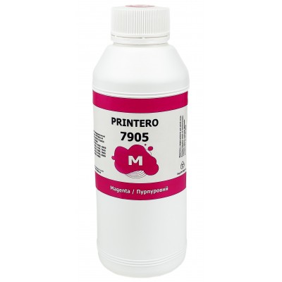 Чернила, краска Printero 7905 для EPSON STYLUS PHOTO R2400 / PRO 4400 / PRO WT7900 Magenta Водорастворимые 500 мл PE7905-M Чернила, краска Printero 7905 для EPSON STYLUS PHOTO R2400 / PRO 4400 / PRO WT7900 Magenta Водорастворимые 500 мл PE7905-M