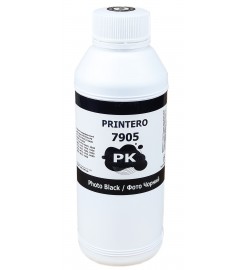 Чернила, краска Printero 7905 для EPSON STYLUS PHOTO R2400 / PRO 4400 / PRO WT7900 Photo Black Водорастворимые 500 мл PE7905-PK
