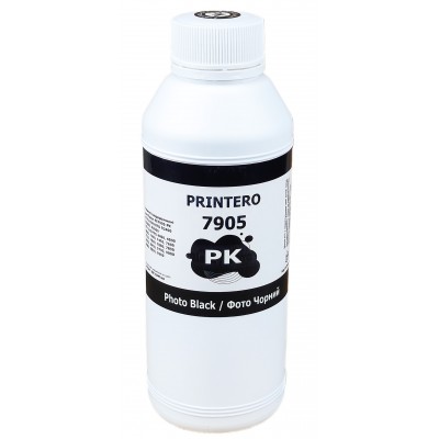 Чернила, краска Printero 7905 для EPSON STYLUS PHOTO R2400 / PRO 4400 / PRO WT7900 Photo Black Водорастворимые 500 мл PE7905-PK Чернила, краска Printero 7905 для EPSON STYLUS PHOTO R2400 / PRO 4400 / PRO WT7900 Photo Black Водорастворимые 500 мл PE7905-PK