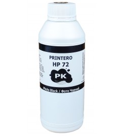 Чернила, краска Printero HP 72 для HP DesignJet T610 / T620 / T770 / T1100 / T1120 Photo Black Водорастворимые 500 мл PEHP72-PK
