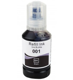 Чернила, краска Refill Ink Epson EcoTank L4100 / L4200 / L6100 / L6200 / L14100 Black, 127 мл 001-Bk