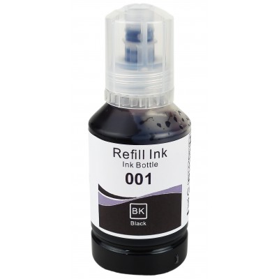 Чернила, краска Refill Ink Epson EcoTank L4100 / L4200 / L6100 / L6200 / L14100 Black, 127 мл 001-Bk Чернила, краска Refill Ink Epson EcoTank L4100 / L4200 / L6100 / L6200 / L14100 Black, 127 мл 001-Bk