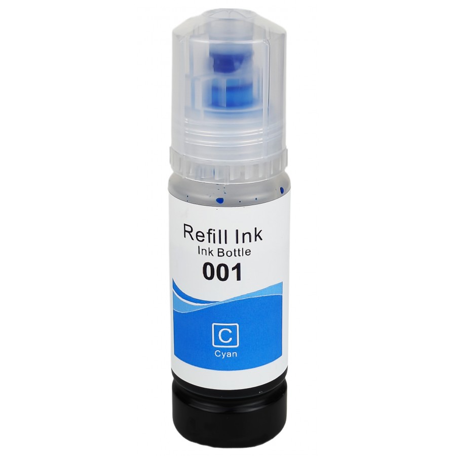 Чорнило, фарба Refill Ink Epson EcoTank L4100 / L4200 / L6100 / L6200 / L14100 Cyan, 70 мл 001-C з швидкою доставкою