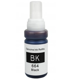 Чорнило, фарба Ink Refills 664 для Epson L B XP S SX C CX BX T TX P PX RX WF Black Водорозчинні 70 мл E664-BK