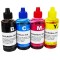 Комплект чернил, краска Universal Ink HP Canon Водорастворимые BK/C/M/Y 4x70 мл / UI70SET