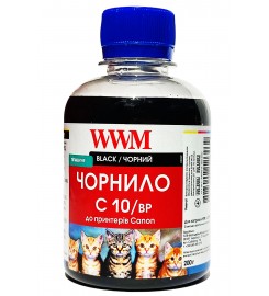 Чорнило WWM для Canon PG-510Bk / PG-512Bk / PGI-520Bk 200г Black Пігментні C10/BP