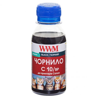 Чернила WWM для Canon PG-510Bk / PG-512Bk / PGI-520Bk 100г Black (Черный) Пигментные (C10/BP-2) Чернила WWM для Canon PG-510Bk / PG-512Bk / PGI-520Bk 100г Black (Черный) Пигментные (C10/BP-2)