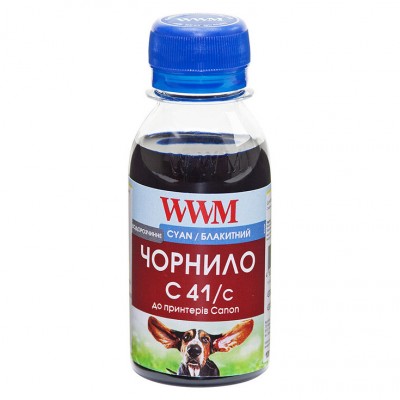 Чернила WWM для Canon CL-41C/CL-51C/CLI-8C 100г Cyan Водорастворимые (C41/C-2) Чернила WWM для Canon CL-41C/CL-51C/CLI-8C 100г Cyan Водорастворимые (C41/C-2)