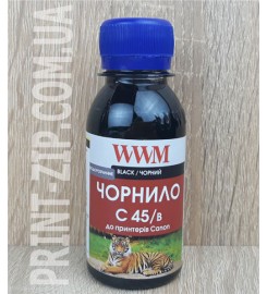 Чернила WWM для Canon CLI-451B 100г Black (Черный) Водорастворимые (Водные) (C45/B-2)