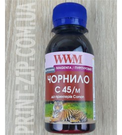 Чернила WWM для Canon CL-441 / CL-446 / CLI-451M 100г Magenta (Magenta) Водорастворимые (C45/M-2)