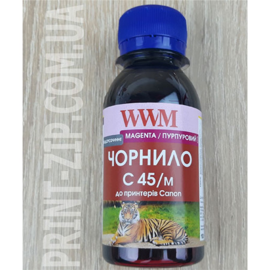 Чернила WWM для Canon CL-441 / CL-446 / CLI-451M 100г Magenta (Magenta) Водорастворимые (C45/M-2) з швидкою доставкою