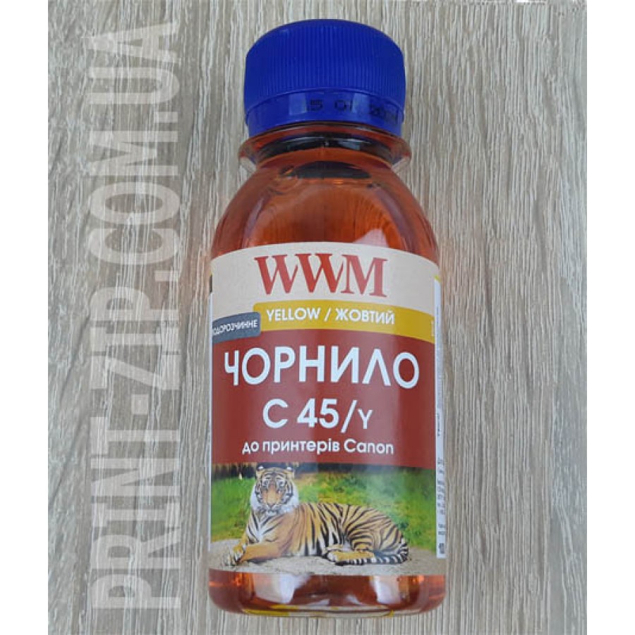 Чернила WWM для Canon CL-441 / CL-446 / CLI-451Y 100г Yellow (Желтый) Водорастворимые (C45/Y-2) с быстрой доставкой