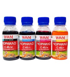 Комплект чорнила WWM для Canon PG-440 / CL-441 PIXMA IP MG E TR TS 4х100г BP / C / M / Y / C45SET-4