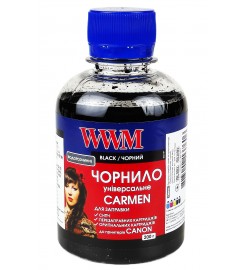 Чорнило, фарба WWM CARMEN Black Водорозчинне 200 г CU/B