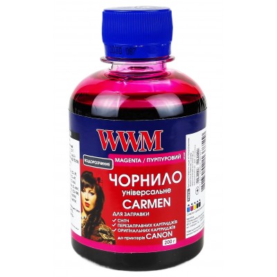 Чернила, краска WWM CARMEN Magenta Водорастворимые 200г CU/M Чернила, краска WWM CARMEN Magenta Водорастворимые 200г CU/M