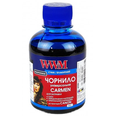 Чернила, краска WWM CARMEN Cyan Водорастворимые 200г CU/С Чернила, краска WWM CARMEN Cyan Водорастворимые 200г CU/С