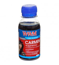 Чернила (Краска) WWM CARMEN Cyan (Синий) Водорастворимые (Водные) 100г (CU/C-2)