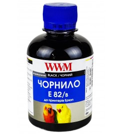 Чорнило, фарба WWM для Epson Stylus Photo Black Водорозчинне 200 г / E82/B