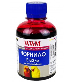 Чорнило, Фарба WWM E82/M Magenta Водорозчинне, Водні 200 г Epson T50 TX650 L800 1410 R270 R290