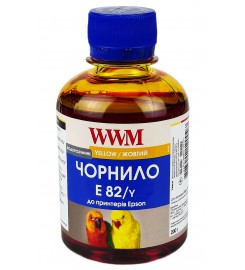 Чорнило, фарба WWM для Epson Stylus Photo Yellow Водорозчинне 200г / E82/Y