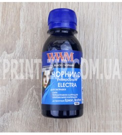 Чернила WWM ELECTRA для Epson 100г. Black ( Черный ) Водорастворимые (EU/B-2)