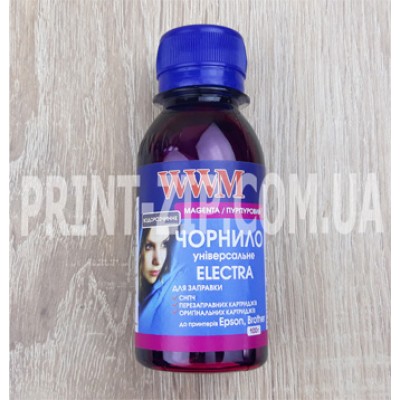Чернила (Краска) WWM ELECTRA Magenta (Красный) Водорастворимые (Водные) 100г Чернила (Краска) WWM ELECTRA Magenta (Красный) Водорастворимые (Водные) 100г