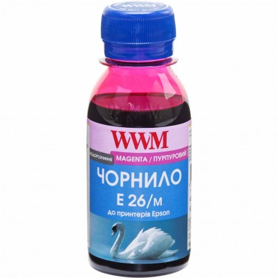 Чернила WWM для Epson Expression Premium XP-600 / XP-605 / XP-700 100г. Magenta (Пурпурный) Водорастворимые (E26/M-2) Чернила WWM для Epson Expression Premium XP-600 / XP-605 / XP-700 100г. Magenta (Пурпурный) Водорастворимые (E26/M-2)