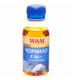 Чернила WWM для Epson Expression Premium XP-600 / XP-605 / XP-700 100г. Yellow (Желтый) Водорастворимые (E26/Y-2)