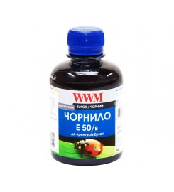 Чернила, краска WWM для Epson Stylus Photo R200 / R340 / RX620 Black Водорастворимые 200г / E50/B