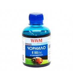 Чернила, краска WWM для Epson Stylus Photo R200 / R340 / RX620 Light Cyan Водорастворимые 200г / E50/LC