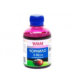 Чернила, краска WWM для Epson Stylus Photo R200 / R340 / RX620 Light Magenta Водорастворимые 200г / E50/LM