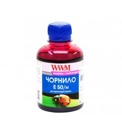 Чернила, краска WWM для Epson Stylus Photo R200 / R340 / RX620 Magenta Водорастворимые 200г / E50/M