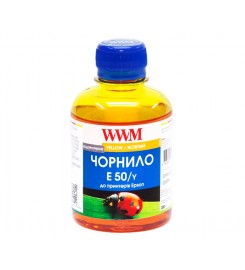 Чернила, краска WWM для Epson Stylus Photo R200 / R340 / RX620 Yellow Водорастворимые 200г / E50/Y
