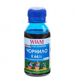 Чернила WWM для Epson L110 / L210 / L355 100г. Cyan (Синий) Водорастворимые (E64/C-2)