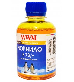 Чорнило, фарба WWM для Epson Stylus Yellow Водорозчинне 200г / E73/Y