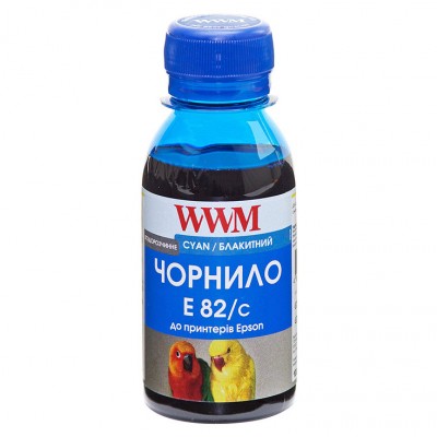 Чернила WWM для Epson Stylus Photo T50 / P50 / PX660 100г. Cyan (Синий) Водорастворимые (E82/C-2) Чернила WWM для Epson Stylus Photo T50 / P50 / PX660 100г. Cyan (Синий) Водорастворимые (E82/C-2)