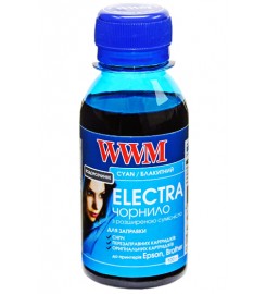 Чорнила WWM ELECTRA  для Epson 100г. Cyan Водорозчинні / EU/C-2