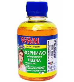 Чорнило, фарба WWM Helena для HP Yellow Водорозчинне 200 грамів HU/Y