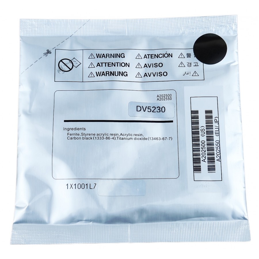 Девелопер DV-5231 Kyocera EcoSys P5018cdn / P5021 / M5521 / M5526 Black 100K / 1X1001L7-DV5230B с быстрой доставкой