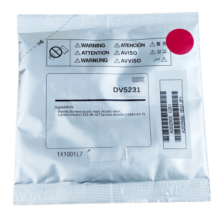 Девелопер DV-5231 Kyocera EcoSys P5018cdn / P5021 / M5521 / M5526 Magenta 100K / 1X1001L7-DV5231M с быстрой доставкой