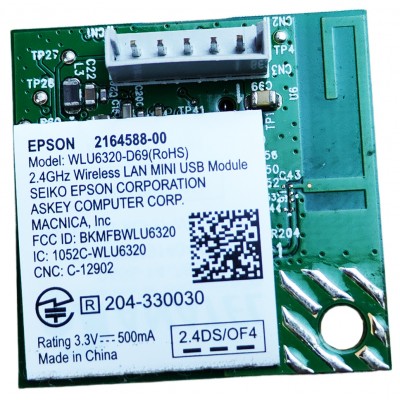 Плата модуля Wi-Fi Epson WF-2650 /2164588-00 / 2164588 Плата модуля Wi-Fi Epson WF-2650 /2164588-00 / 2164588