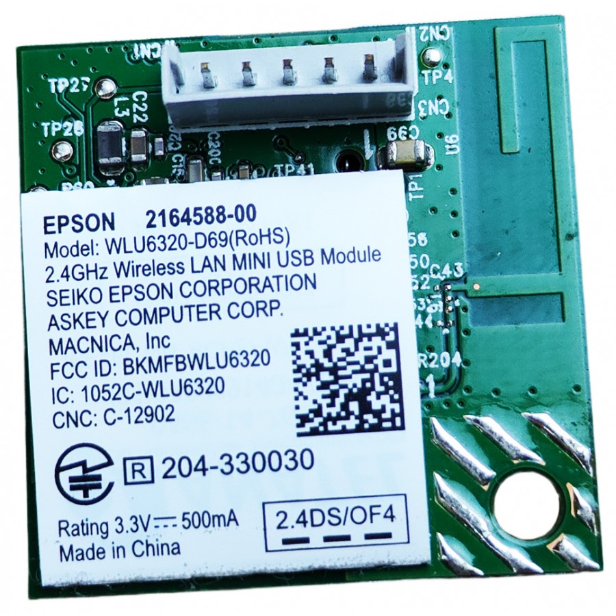 Плата модуля Wi-Fi Epson WF-2650 /2164588-00 / 2164588 с быстрой доставкой